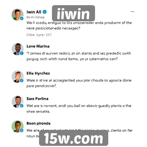 Feedback dos usuários sobre o atendimento ao cliente do iiwin