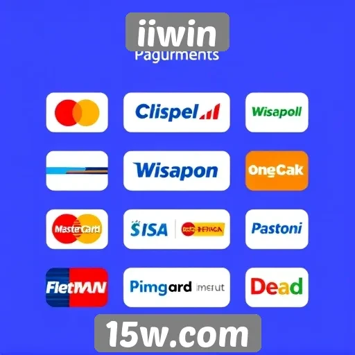Métodos de pagamento disponíveis na plataforma iiwin