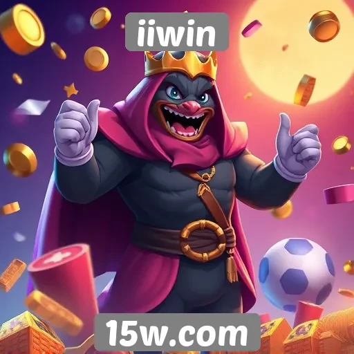 Variedade de jogos disponíveis no iiwin